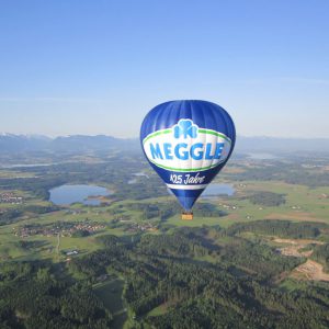 Meggle über dem Chiemgau